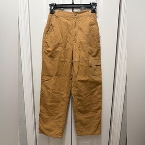 Hanna Andersson Kids Tan Casual‎  Flannel Lined Pants